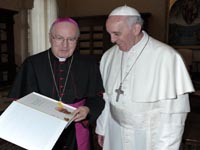 Il Vescovo di Pinerolo incontra il Papa